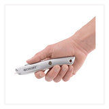 Westcott® Aluminum Safety Cutter with Ceramic Blade, Aluminum Handle, Silver (WTC00722) Each