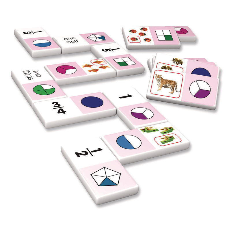 Fraction Dominoes, Ages 8 to 12 (JRL485) Each