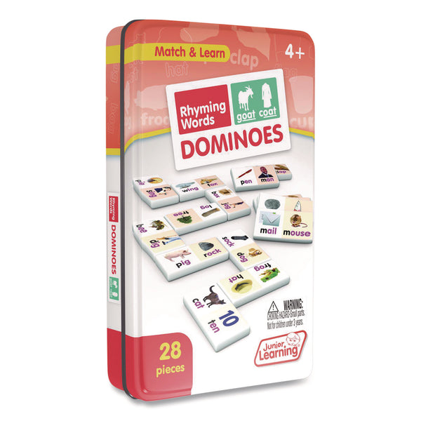 Rhyming Words Dominoes, Ages 4 to 10 (JRL490) Each