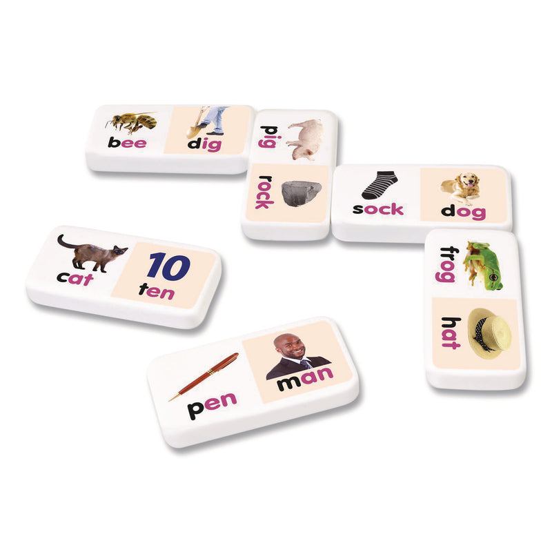 Rhyming Words Dominoes, Ages 4 to 10 (JRL490) Each