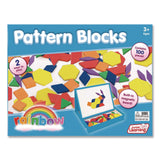 Junior Learning Inc® Rainbow Pattern Blocks, Ages 3 to 4 (JRL613) Each