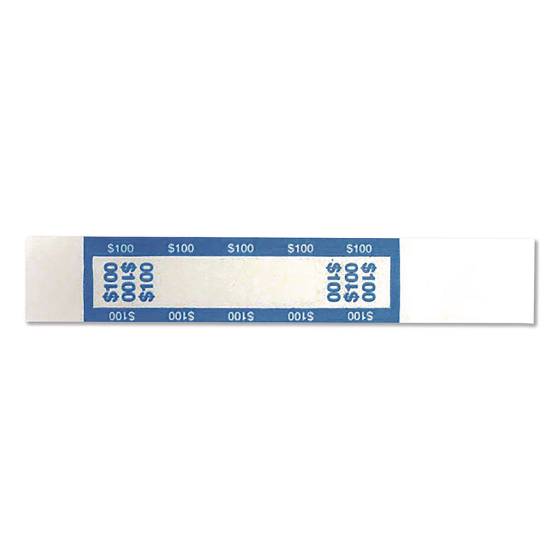 Currency Straps, $100, Self-Adhesive, 1,000/Pack (CNK560016) Pack of 1000