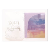 Carolina Pad® Silver Lining Glossy 3-Hole Punched 6-Pocket Folder, 11 x 8.5, Assorted (CPP93002) Each