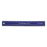 Bostitch® Lockermate Flexi Ruler, Standard/Metric, 12" Long, Blue (LCK01137BLUE) Each