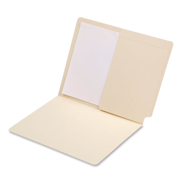 Medical Arts Press® Manila End Tab Pocket Folder, Right Pocket, Straight Tabs, Letter Size, Manila, 50/Box (MAQ31526MAP) Box of 50