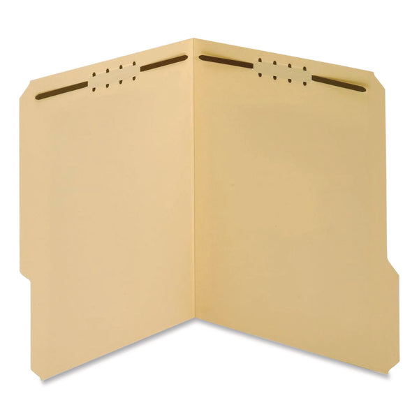 Pendaflex Manila Fastener Folders, 0.75" Expansion, 2 Fasteners, Letter Size, Manila Exterior, 50/Box (PFX24537R) Box of 50