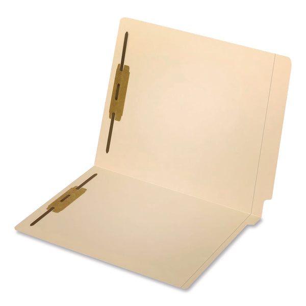 Pendaflex® Manila End Tab Expanding Fastener Folders, 0.75" Expansion, 2 Fasteners, Letter Size, Manila Exterior, 50/Box (PFX44115RP) Box of 50