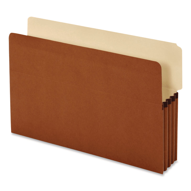 Pendaflex® End Tab FIle Pocket, 3.5" Expansion, Legal Size, Redrope, 10/Box (PFX64624P) Box of 10