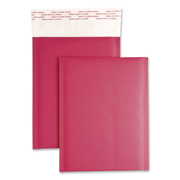 Happy Mail Self-Sealing Bubble Mailer, 6 x 9, Pink, 12/Pack (WLB245155) Pack of 12