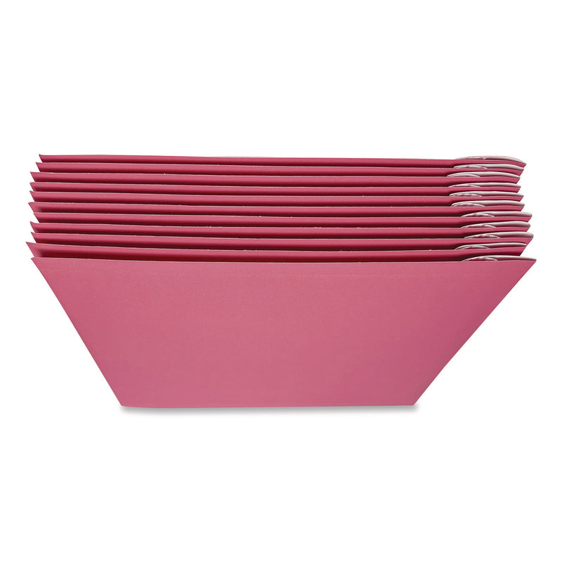 Happy Mail Self-Sealing Bubble Mailer, 8.5 x 11, Pink, 12/Pack (WLB245158) Pack of 12