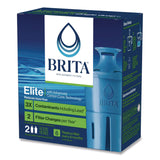 Brita Elite Replacement Water Filters for Pitcher and Dispensers, 2 Filters/Box, 12 Boxes/Carton (CLO36247CT) Case of 12