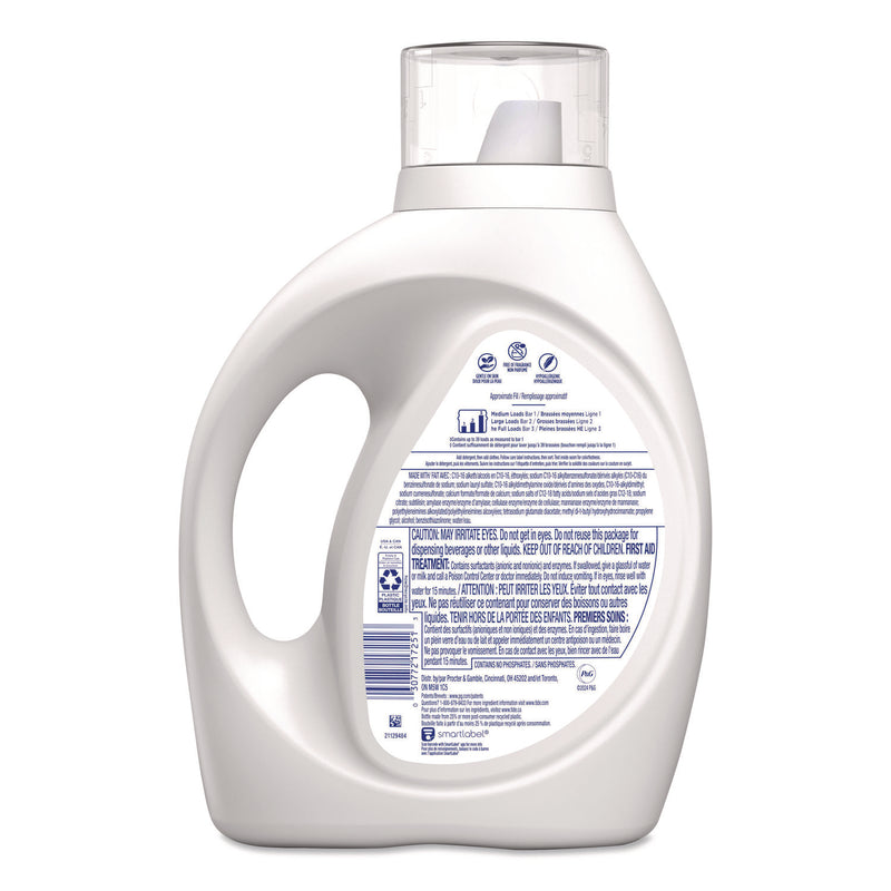 Tide® Free and Gentle Odor Refresh Liquid Laundry Detergent, 39 Loads, 55 oz Bottle, 4/Carton (PGC17251) Case of 4
