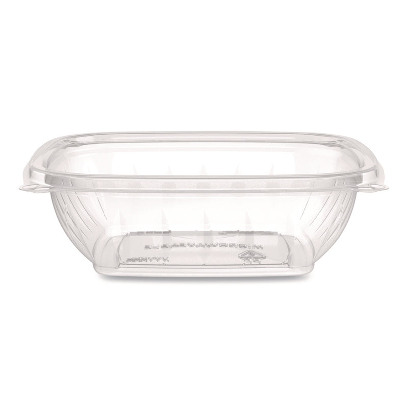 Square Plastic Bowls, 8 oz, 8.5 x 8.5 x 1.51, Clear, Plastic, 63 Bowls/Sleeve, 8 Sleeves/Carton (DCCC8SB) Case of 504