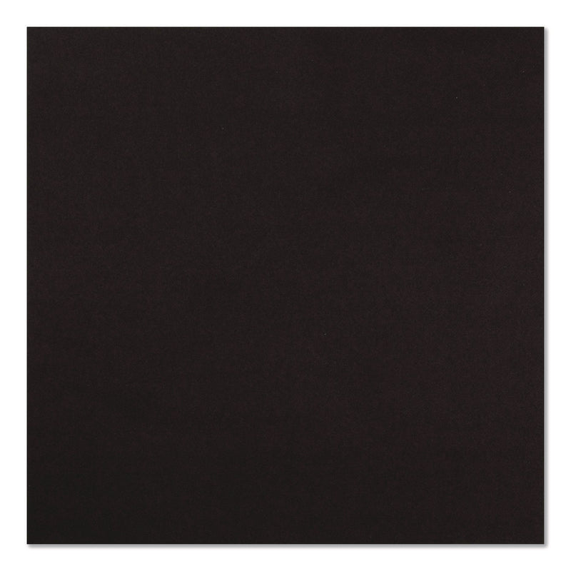Hoffmaster® Airlaid Flat Pack Napkins, 16 x 16, Black, 500/Carton (HFM125070) Case of 4