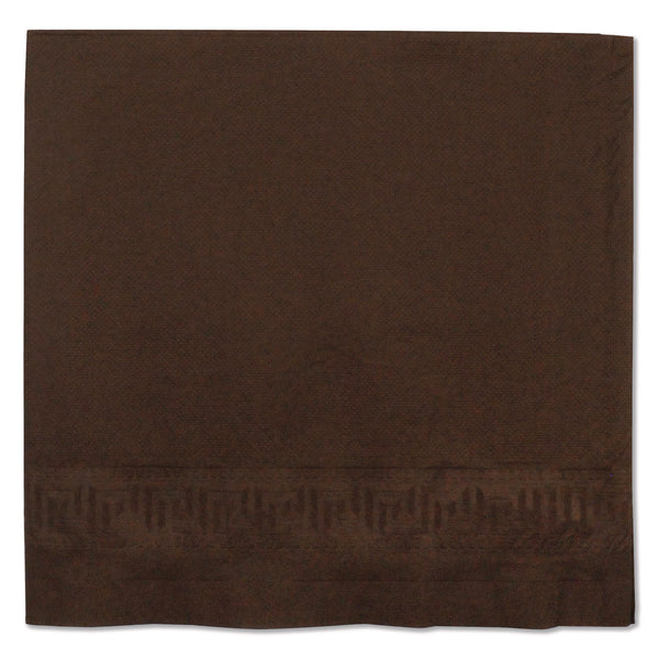 Cellutex Table Covers, 54" x 108", Chocolate Brown, 25/Carton (HFM220646) Case of 25