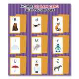 Carson-Dellosa Education Alphabet Flash Cards, 3.25 x 5.25, Assorted Colors, 54 Cards (CDP0769646794) Each