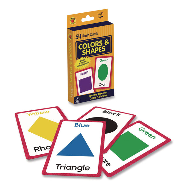 Carson-Dellosa Education Colors and Shapes Flash Cards, 3.25 x 5.25, Assorted Colors, 54 Cards (CDP0769646891) Each