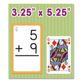Carson-Dellosa Education Addition 0 to 12 Flash Cards, 3.25 x 5.25, Assorted Colors, 54 Cards (CDP0769677118) Each
