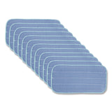 HOSPECO® Microworks Flat Microfiber Specialty Pad, 11 x 5, Blue, Dozen (HOS2504SPHMFP11) 1 Dozen