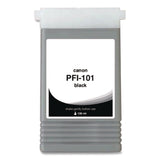 Compatible Black Ink, Replacement for PFI-101 (0883B001AA), 130 mL (CTGWCPFI101B) Each