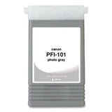 Compatible Photo Gray Ink, Replacement for PFI-101 (0893B001AA), 130 mL (CTGWCPFI101PG) Each