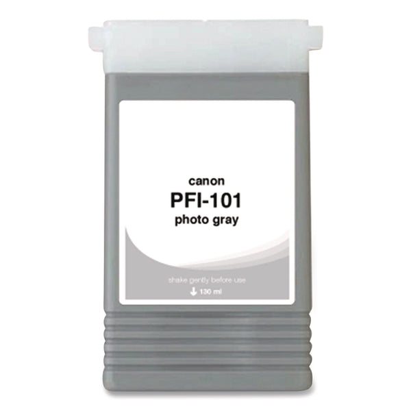 Compatible Photo Gray Ink, Replacement for PFI-101 (0893B001AA), 130 mL (CTGWCPFI101PG) Each