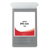 Compatible Red Ink, Replacement for PFI-101 (0889B001AA), 130 mL (CTGWCPFI101R) Each