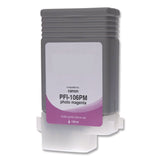 Compatible Photo Magenta Ink, Replacement for PFI-106 (6626B001AA), 130 mL (CTGWCPFI106PM) Each