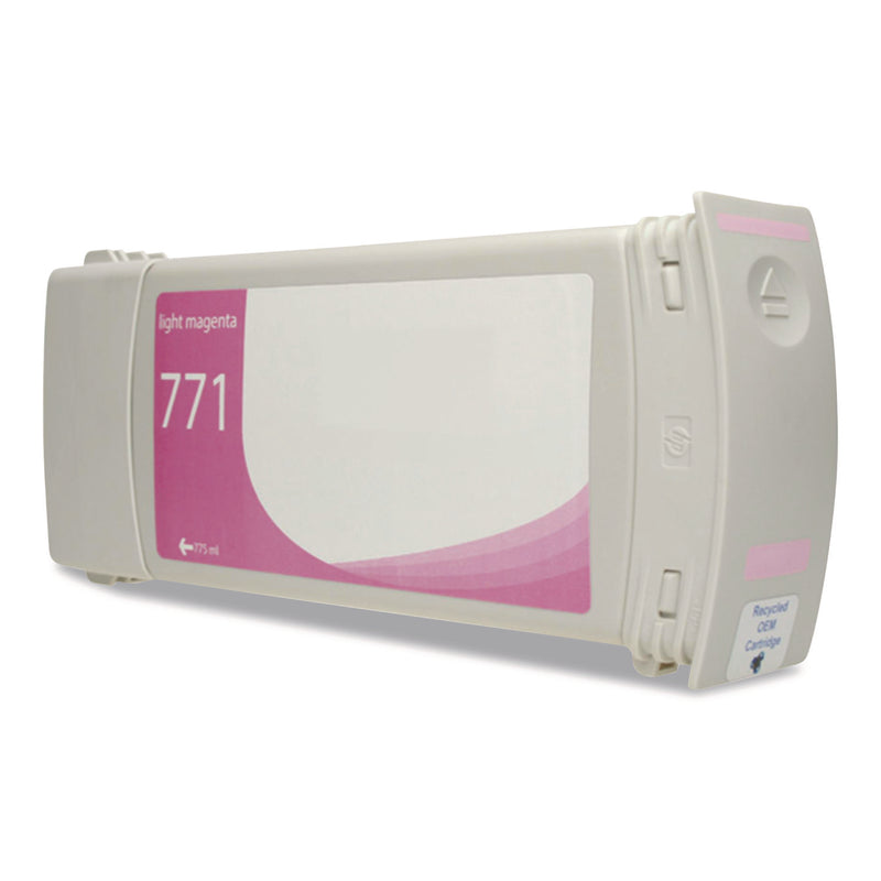 Remanufactured Light Magenta Ink, Replacement for 771 (CE041A, B6Y19A) 775 mL (CTGWH771LM) Each