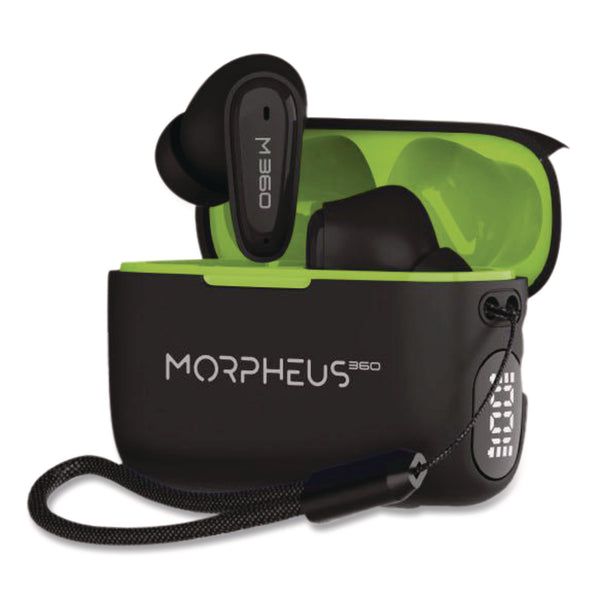 Morpheus 360® Nemesis True Wireless Earbuds, Black (MHSTW1800B) Each