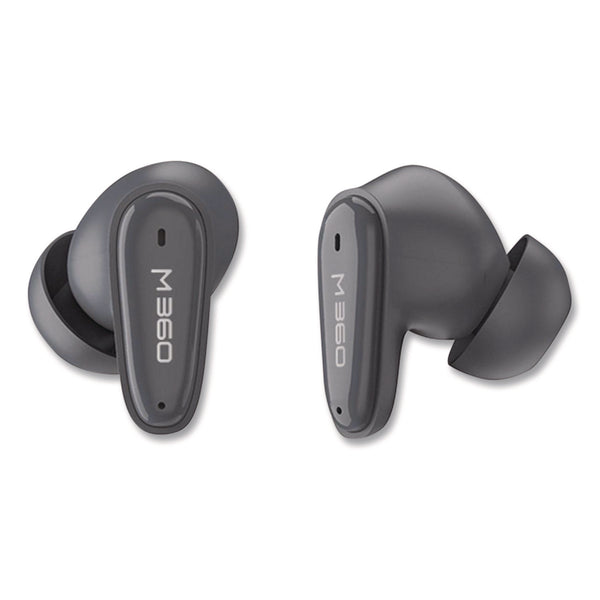 Morpheus 360® Nemesis True Wireless Earbuds, Gray (MHSTW1800G) Each