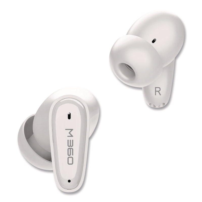 Morpheus 360® Nemesis True Wireless Earbuds, White (MHSTW1800W) Each