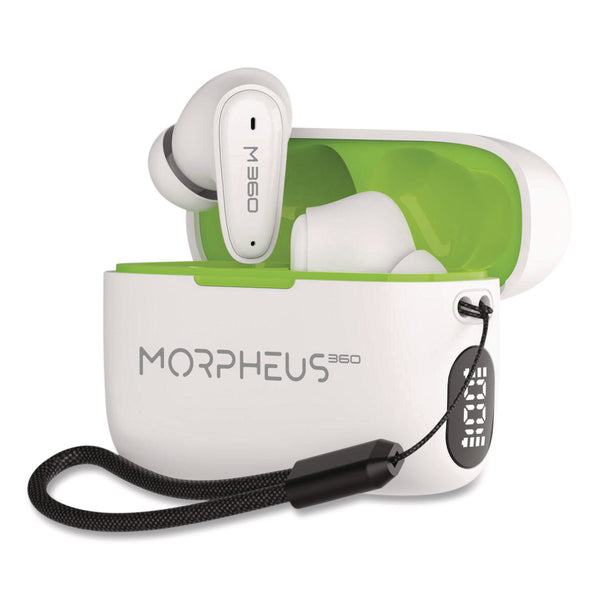 Morpheus 360® Nemesis True Wireless Earbuds, White (MHSTW1800W) Each