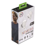 Morpheus 360® Nemesis True Wireless Earbuds, White (MHSTW1800W) Each