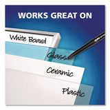 Sanford Expo Wet-Erase Markers, Fine Marker Point, Black Ink, 1/Dozen (SAN2211316) 1 Dozen