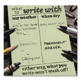 Rite in the Rain® All-Weather Wire-O Notebook, 1-Subject, Universal: Narrow Rule and Quadrille Rule, Dark Green Cover, (32) 7 x 4.63 Sheets (RIR973) Each