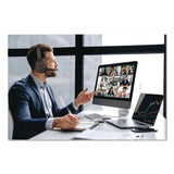 Morpheus 360® Sanctuary Wireless Noise Canceling UC Headset with Boom Mic HS6750ANC, Binaural, Over the Head Headset (MHSHS6750ANC) Each