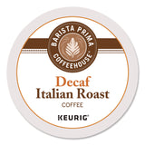 Barista Prima Coffee House® Decaf Italian Roast Coffee K-Cups, 24/Box, 4 Boxes/Carton (GMT8506CT) Case of 96