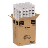 Solo Recycled Content PCF Paper Hot Cups, ProPlanet Seal, 16 oz, White/Blue, 1,000/Carton (SCC316RCPLANET) Case of 1000