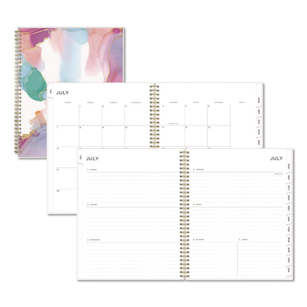 Blue Sky® Ashley G Multicolor Smoke Academic Weekly/Monthly Planner, 11" x 8.5", Multicolor Cover, 12-Month (Jul-Jun): 2025 to 2026 (BLS133681) Each