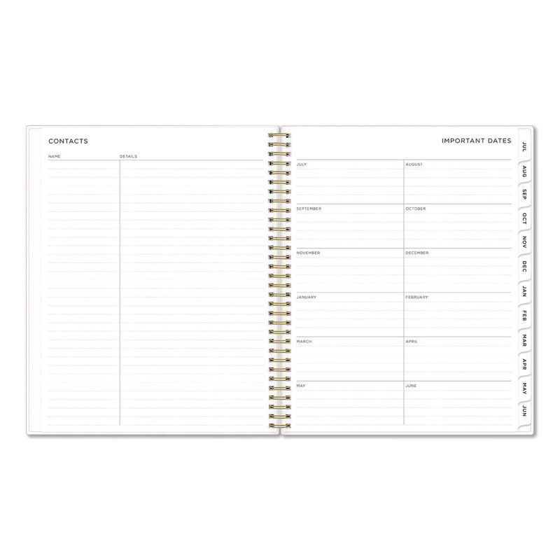 Blue Sky® Ashley G Multicolor Smoke Academic Weekly/Monthly Planner, 11" x 8.5", Multicolor Cover, 12-Month (Jul-Jun): 2025 to 2026 (BLS133681) Each