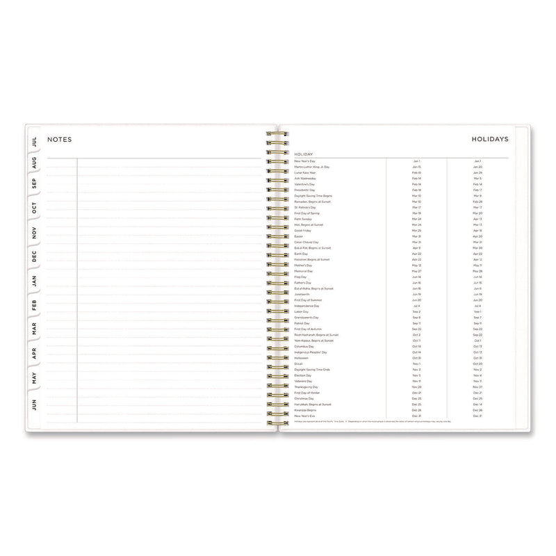 Blue Sky® Ashley G Multicolor Smoke Academic Weekly/Monthly Planner, 11" x 8.5", Multicolor Cover, 12-Month (Jul-Jun): 2025 to 2026 (BLS133681) Each