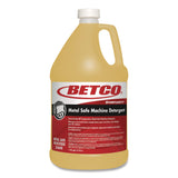 Betco® Concentrated All Temperature Metal Safe Machine Detergent, 1 gal Bottle, 4/Carton (BET24497400) Case of 4