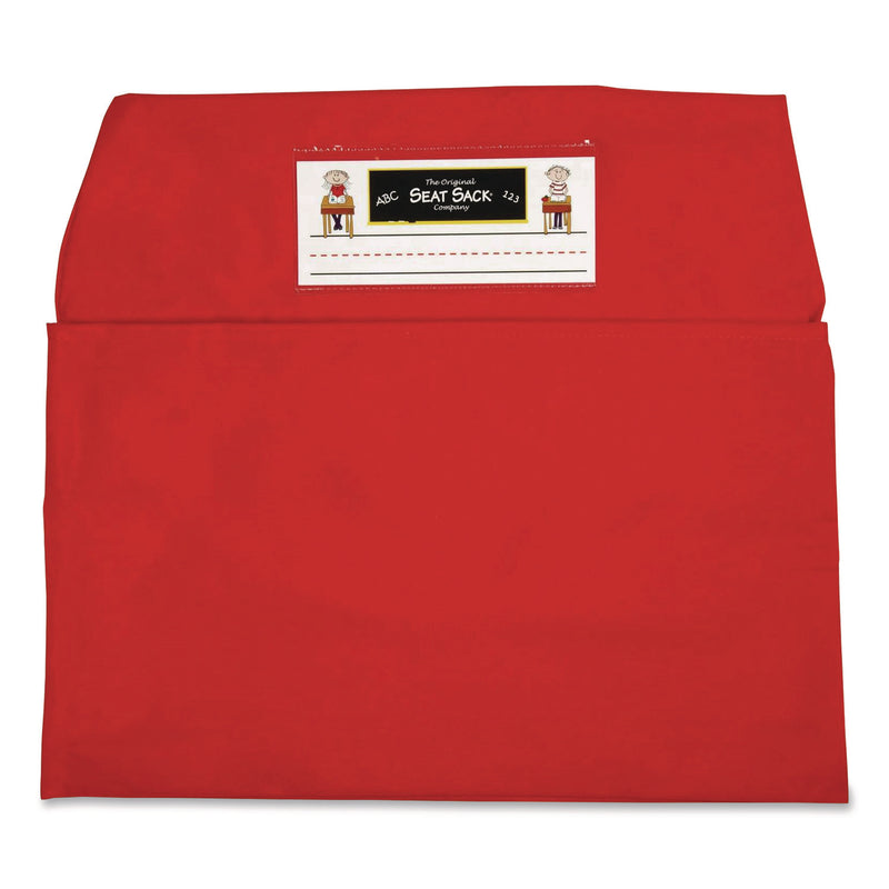 Victor® Elastic-Back Seat Sack for Chairs 12" to 17" Wide, 11 x 15.5 x 14, Fabric, Red (SSK10101) Each