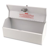 Metal Lockable Wall-Mounted Drug Cabinet,11.5 x 4.24 x 4.75, White (MHX27050) Each