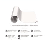 Cricut® Premium Permanent Vinyl, 12 x 48, White (CCU2008570) Each
