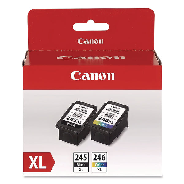 Canon 8278B023  (PG-245XL/CL-246XL) High-Yield Ink, Black/Color (CNM8278B023) Each