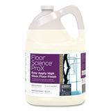 Floor Science ProX Easy Apply High Gloss Floor Finish, 1 gal Bottle, 4/Carton (DVOCBD562405) Case of 4