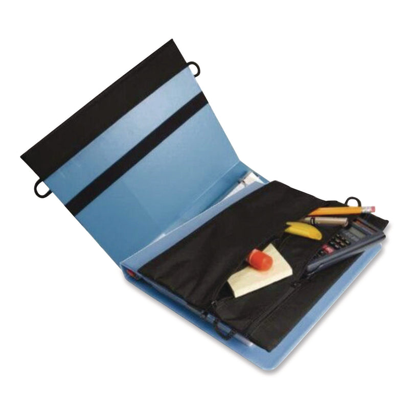 Officemate Strap-n-Sack for Binder, 11.5 x 8.5, Blue (OIC31870) Each