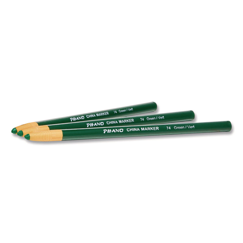 Dixon China Marker, Green, Dozen (DIX000740002) 1 Dozen